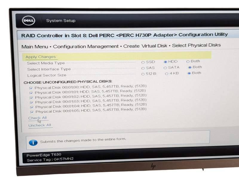 DELL PowerEdge T630 2x Intel Xeon E5-2620 v4 96GB RAM 6x6TB HDDs -