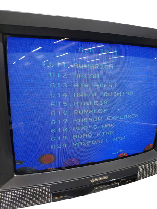 Knock Off Entertainment System,2 Controllers 620Games with Hitachi20"CRT TV =