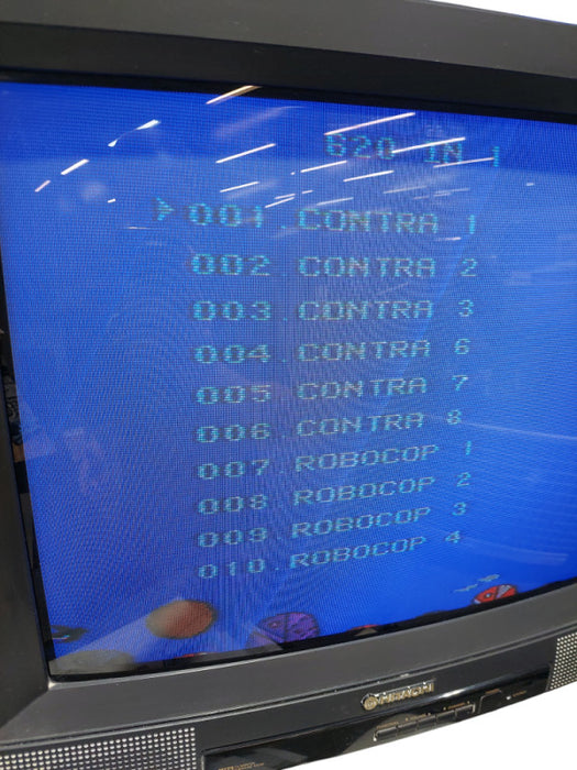 Knock Off Entertainment System,2 Controllers 620Games with Hitachi20"CRT TV =