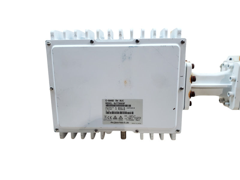 C-BAND 5W BUC NJT5669F w/ Norsat 3520 C-Band PLL LNB & Feed horn *READ* Q