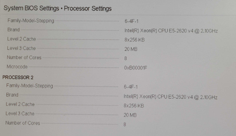 Dell PowerEdge R430 - 2x Xeon E5-2620 v4, 64GB DDR4, H730 Mini, NO PSU/HDD
