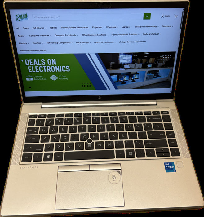 HP EliteBook 840 G8 Core i5-1135G7@2.4GHz 16GB RAM 256GB SSD  Lap200