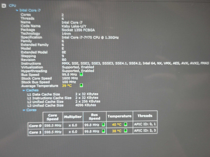 Dell XPS 13 9365 i7-7Y75 16GB RAM 256GB SSD READ β BudLap