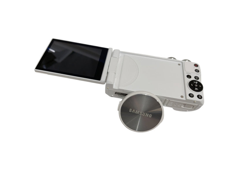 White Samsung EX2F Full HD F1.4 Bright Lens wifi Camera  =