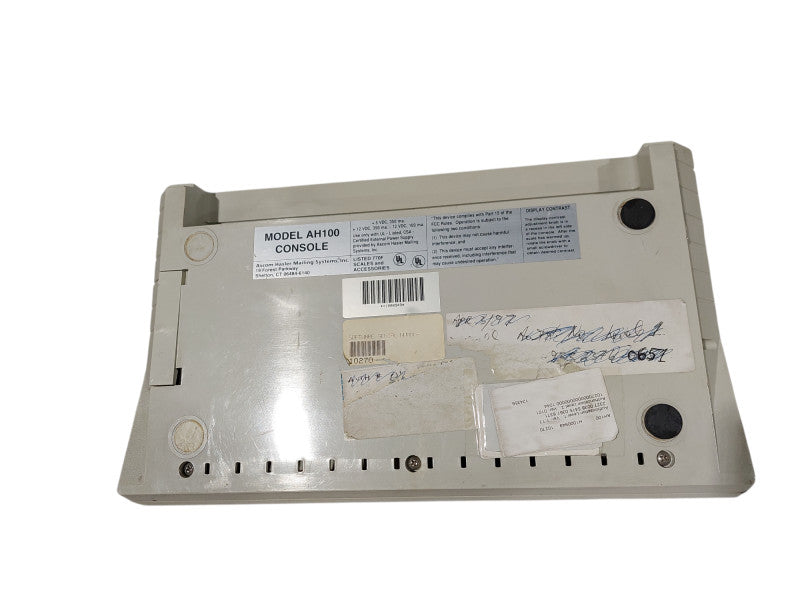 ASCOM Hasler Model: AH100 Console Mailing System Remote Platform =