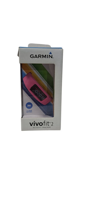 Garmin Vivofit 2 Activity Tracker Blue Backlit Display Move Bar Audible Ale