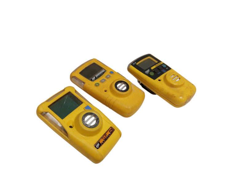 Bundle of 3 BW Gas Detector Clips SO2, CO2, H2S  =