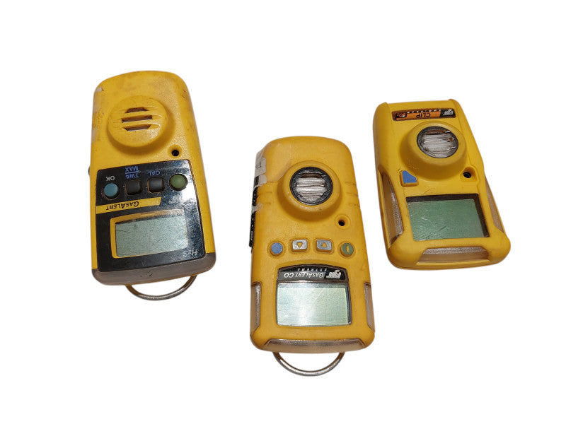 Bundle of 3 BW Gas Detector Clips SO2, CO2, H2S  =