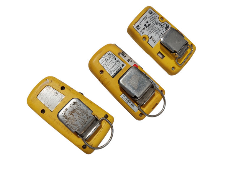 Bundle of 3 BW Gas Detector Clips SO2, CO2, H2S  =