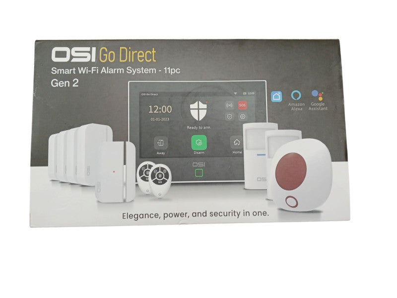 OSI Alarm System for Home Security Gen 2 11 piece Q