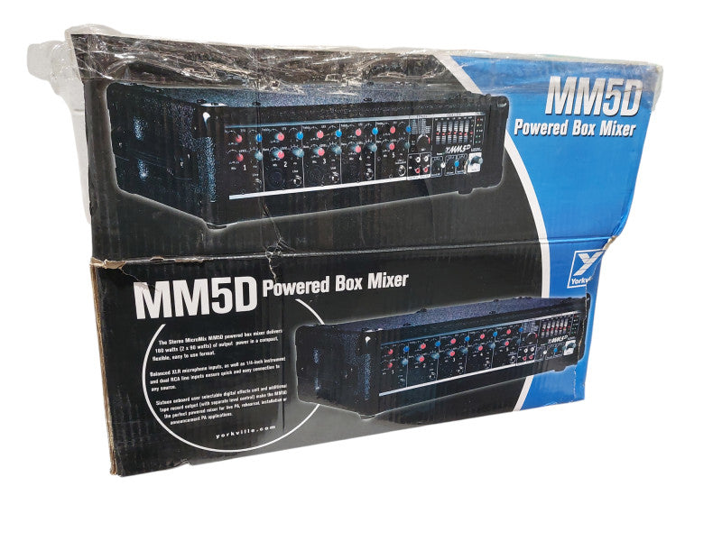 Yorkville MM5D Powered Box Mixer  =