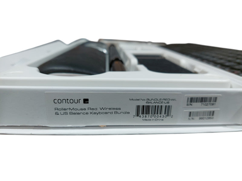 Contour Keyboard Kit Roller Mouse Red Wireless  =