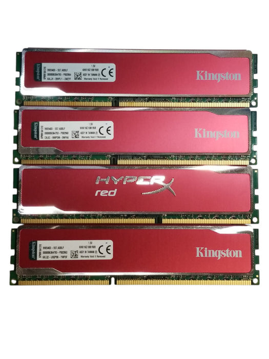 Kingston HyperX Red 32GB (4x Stick 8GB) DDR3 KHX16C10B1R/8 Q