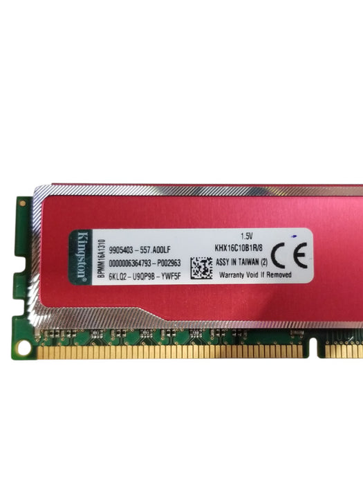 Kingston HyperX Red 32GB (4x Stick 8GB) DDR3 KHX16C10B1R/8 Q