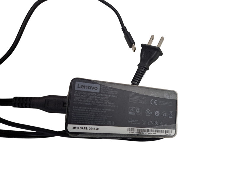 Genuine Lenovo 65W USB C Power Adapter