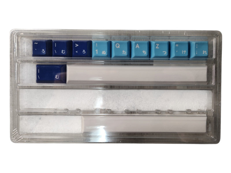 Multicolor Japanese Alphas keycaps