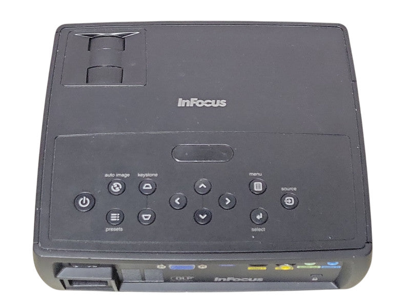 InFocus IN1112A DLP Projector 860Hrs on lamp, No Remote _