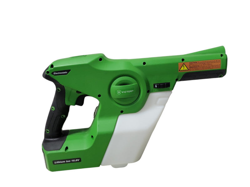 victory electrostatic sprayer with battery, charger, and Case, READ _
