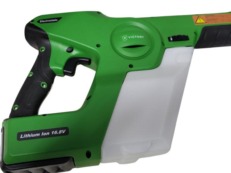victory electrostatic sprayer with battery, charger, and Case, READ _
