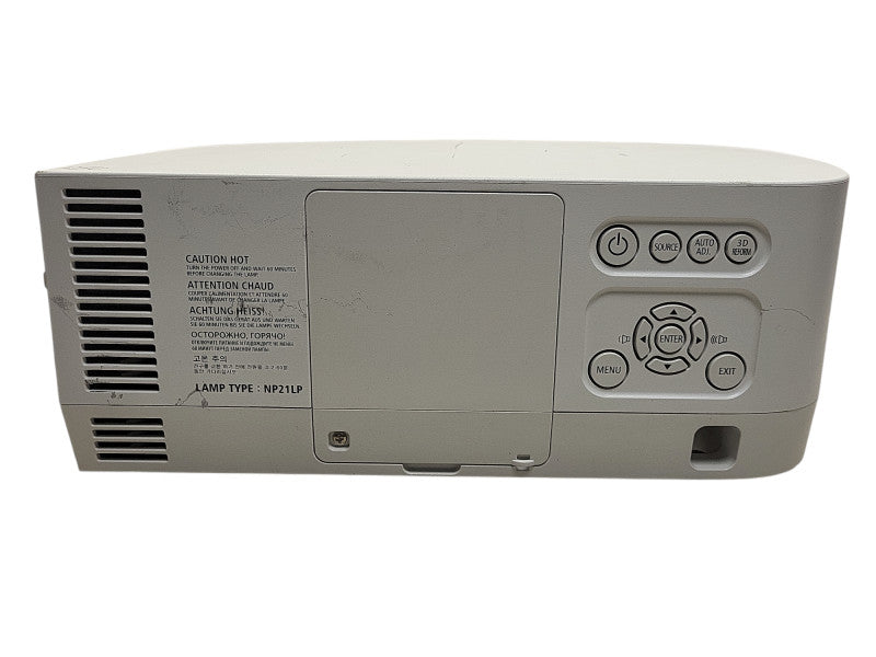 NEC NP-PA500U Projector 5000 ANSI lumens-WUXGA(1920 x 1200) w/ Remote READ $