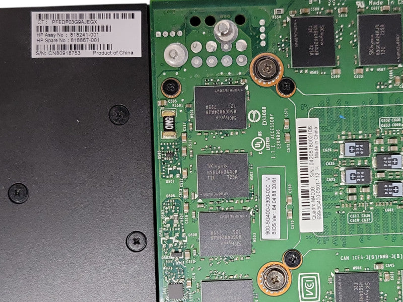 NVIDIA Quadro M4000, 8GB GDDR5 PCIe Graphics Card, 4x DisplayPort _