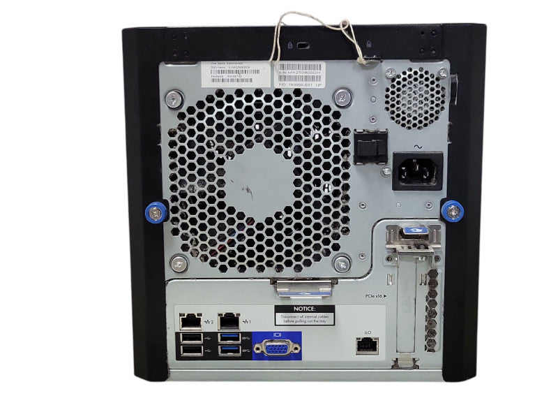 HP ProLiant MicroServer Gen8 Xeon E3-1220Lv2 2.30GHz 16GB B120i 3.5" READ _