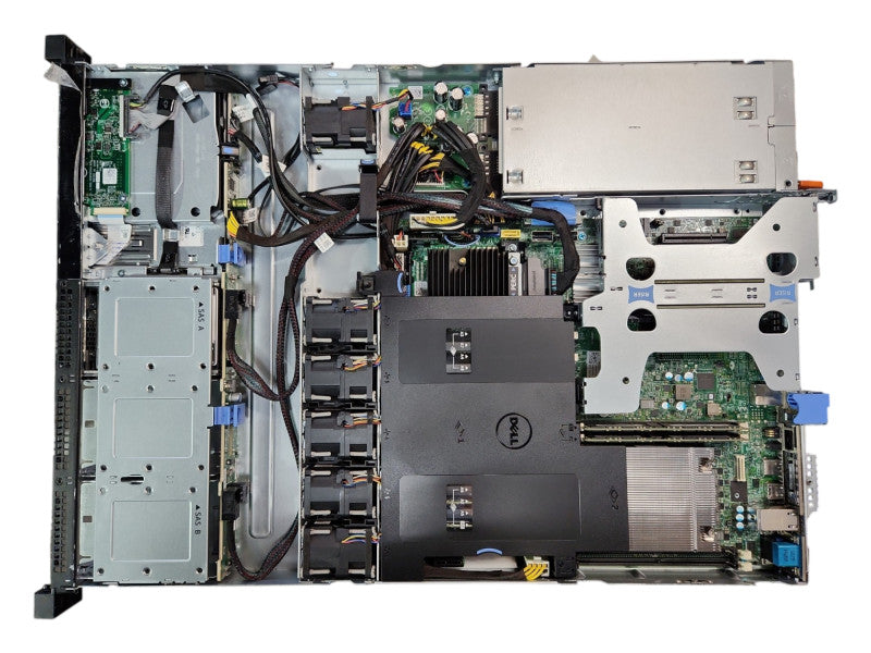 Dell PE R430 1U 8x2.5", 2x Xeon E5-2623v3, 64GB DDR4, 4x1.2TB SAS, H330Mini