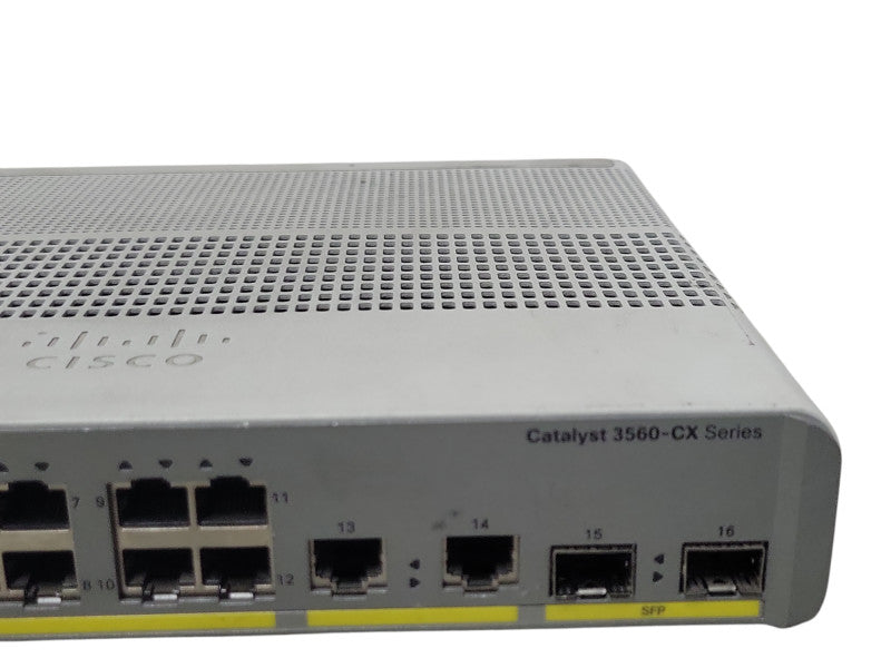 Cisco WS-C3560CX-12PC-S 12-Port GE PoE+ SFP Compact managed Switch _