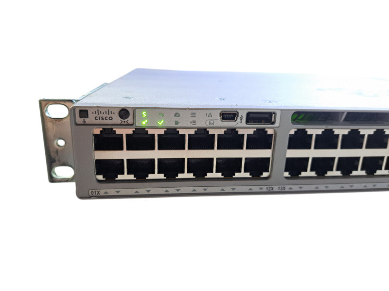 Cisco C9300-48U-E V03 | 48-Port Gigabit UPOE Managed Switch w/ C9300-NM-8X