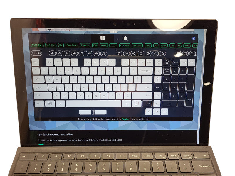 Microsoft Surface Pro 7 1866 | i5-1035G4 @1.1GHz 8GB DDR4 256GB NVMe $ Lap200