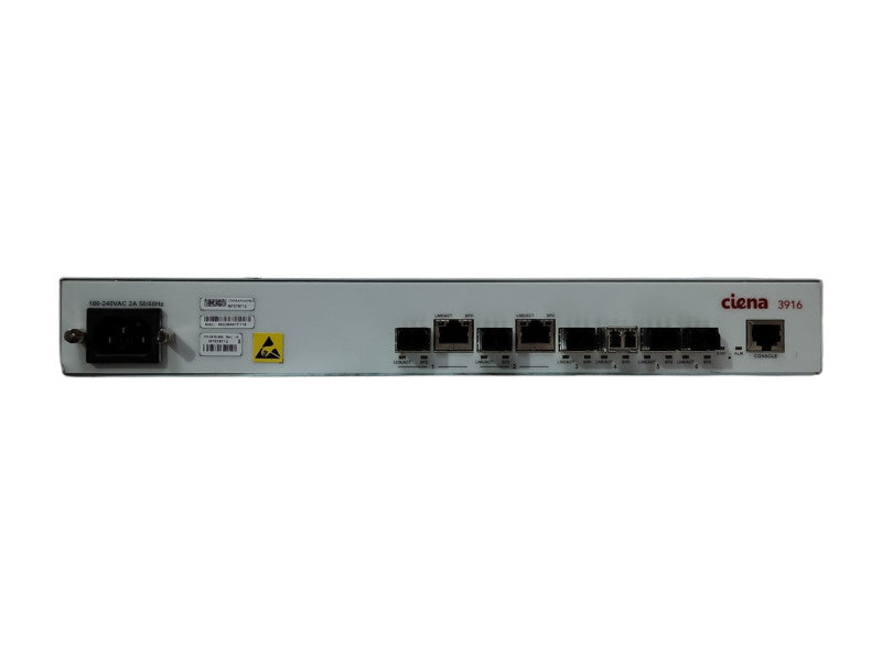 Ciena 3916 170-3916-904 Service Delivery Switch, Factory Reset