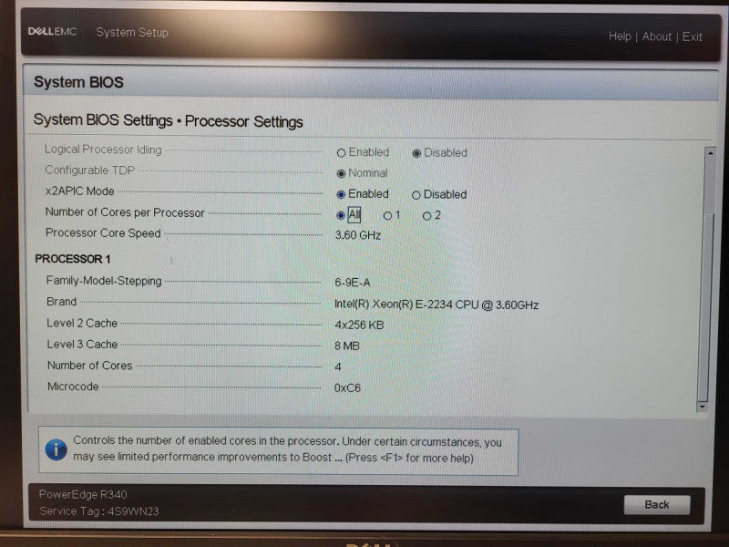 Dell EMC R340 1U 2.5" E-2234G 3.6GHz 16GB RAM H730P 2x PSU $