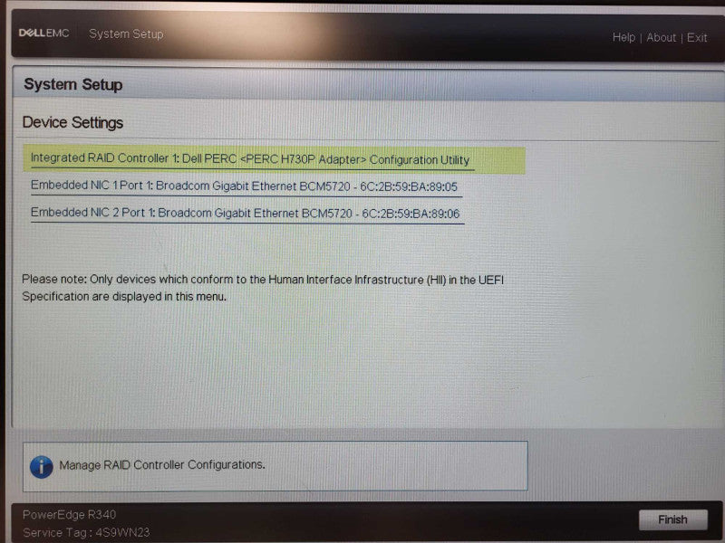Dell EMC R340 1U 2.5" E-2234G 3.6GHz 16GB RAM H730P 2x PSU $