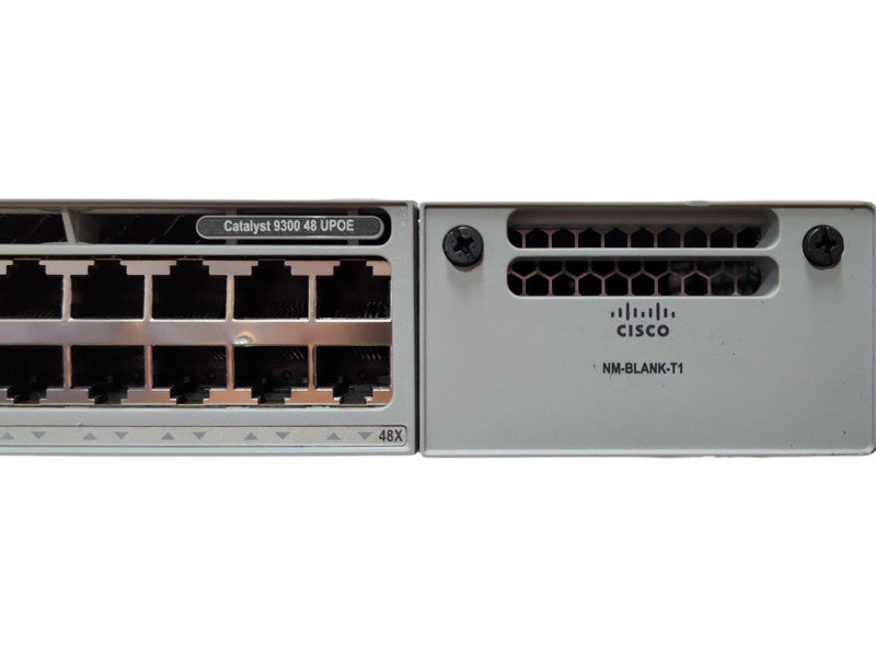 Cisco C9300-48U-E 48 Ports Fully Managed Power over Ethernet Switch, 2x PSU