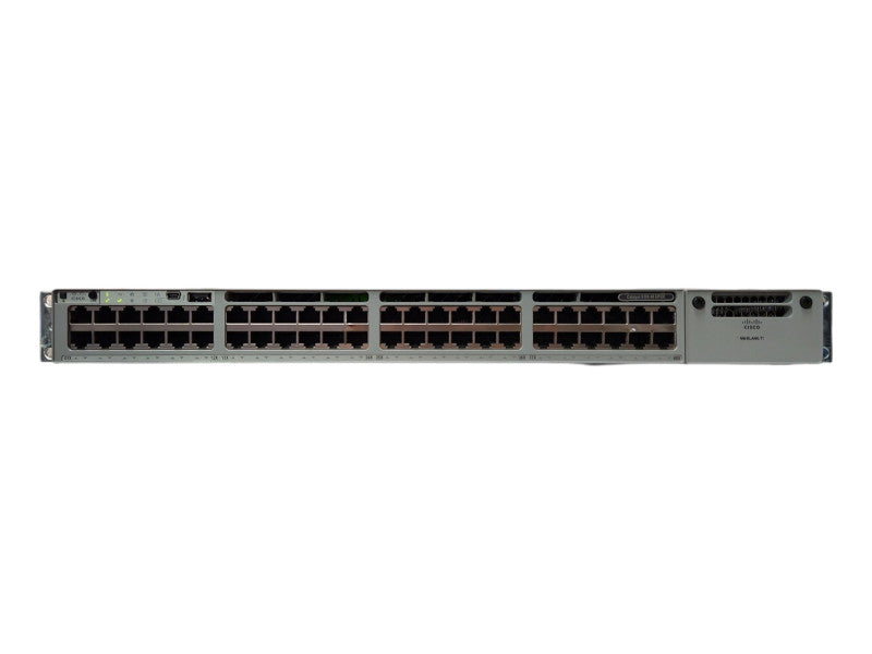 Cisco C9300-48U-E 48 Ports Fully Managed Power over Ethernet Switch, 2x PSU