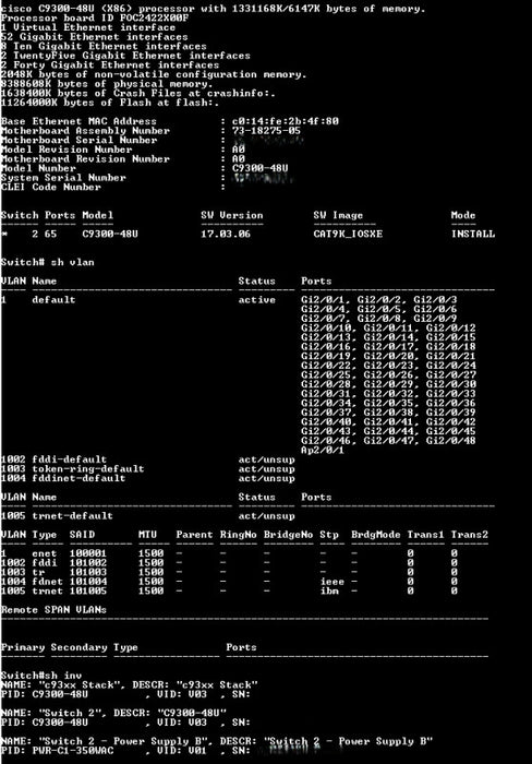 Cisco C9300-48U-E 8 Ports Fully Managed Power over Ethernet Switch 1x PSU