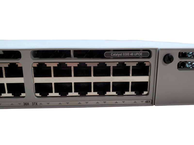 Cisco C9300-48U-E 8 Ports Fully Managed Power over Ethernet Switch 1x PSU