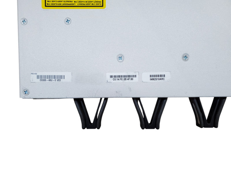 Cisco C9300-48U-E 8 Ports Fully Managed Power over Ethernet Switch 1x PSU