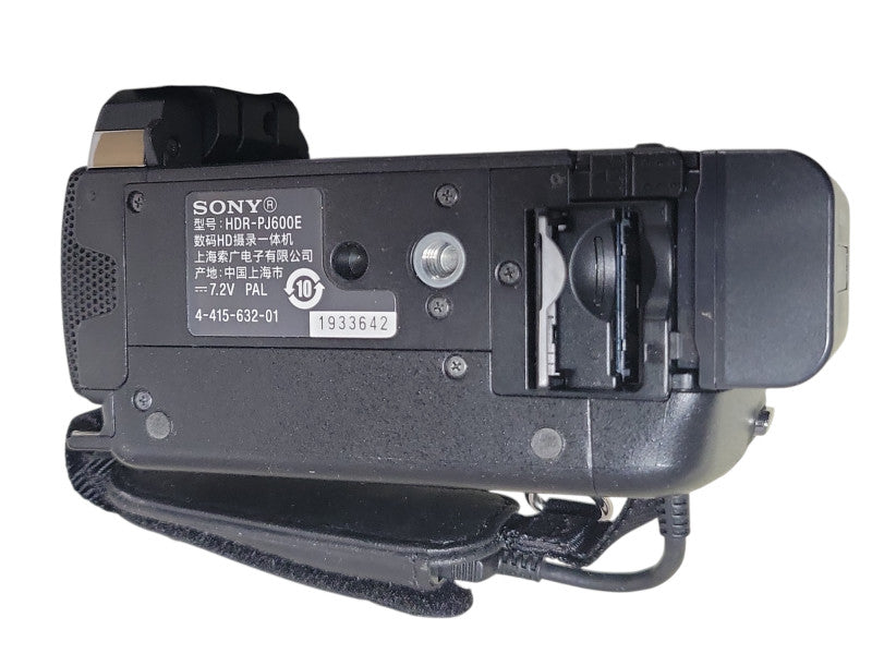 Sony HDR-PJ600E 20.4MP 220 GB HDD HD Camcorder with/ Charger and case _