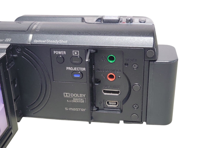 Sony HDR-PJ600E 20.4MP 220 GB HDD HD Camcorder with/ Charger and case _