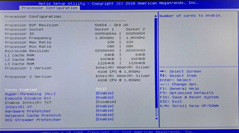 Cisco UCS C220 M5 4x 3.5"| 2x Xeon Silver 4108 @1.8GHz, 64GB DDR4, 12G RAID
