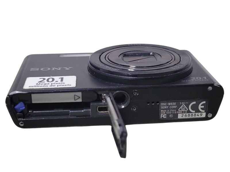 Sony DSC-W830 20.1MP Digital Camera with battery, READ _