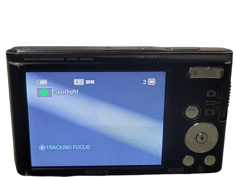 Sony DSC-W830 20.1MP Digital Camera with battery, READ _
