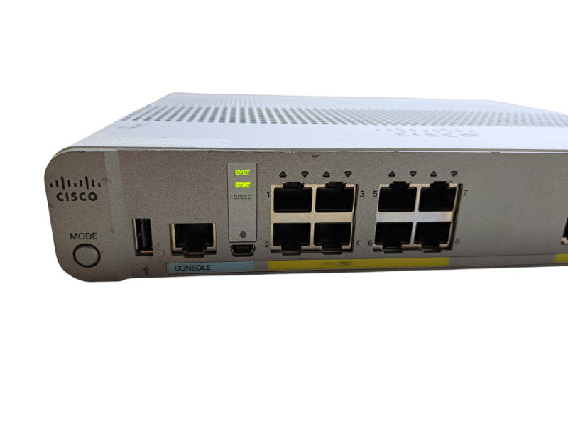 Cisco WS-C2960CX-8TC-L V04 | 8-Port Gigabit Managed Silent Switch w/ 2x SFP Q