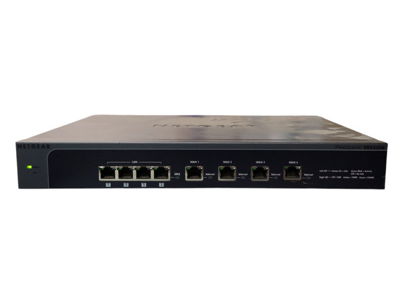 Netgear SRX5308 ProSafe Gigabit Quad WAN SSL VPN Firewall, Factory Reset