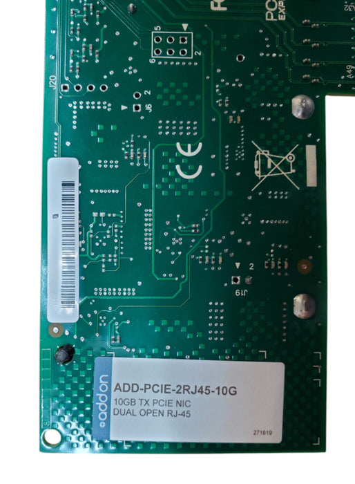 Addon ADD-PCIE-2RJ45-10G 10gbs Network Interface Card - Full Height