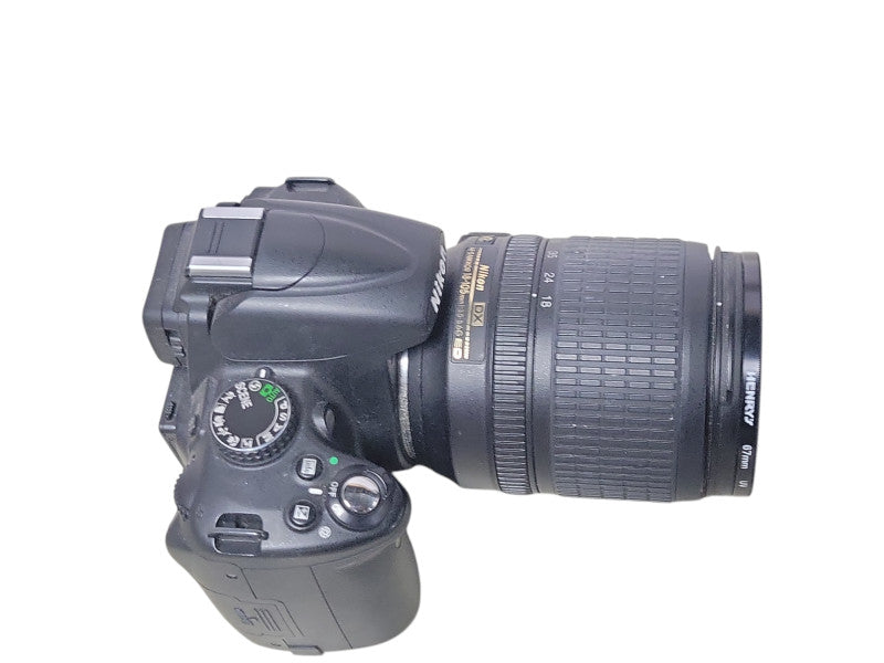 Nikon Digital camera D5000 with AF-S NIKKOR 18-105mm lens, READ _