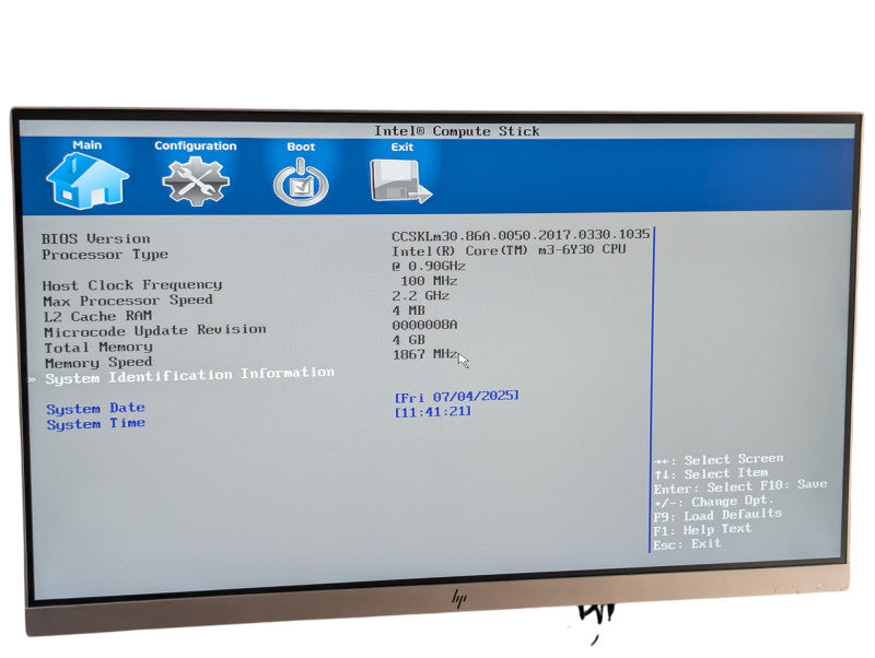 Intel Computer Stick m3-6Y30 4GB RAM 64GB eMMC STK2M364CC -