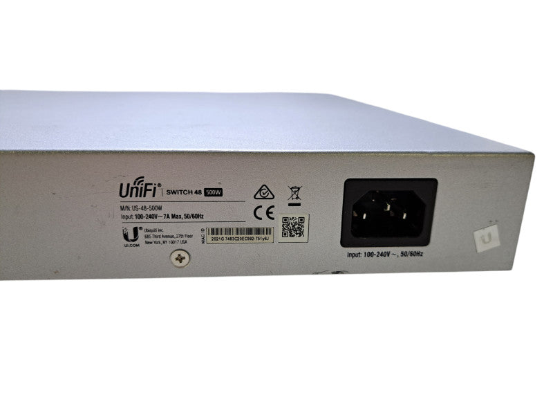 Ubiquiti UniFi US-48-500W 48-Port Gigabit PoE+ Switch with 2 SFP+ *READ*
