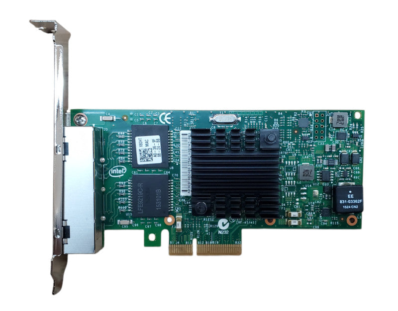 Dell Intel I350T4 4-Port 1Gbe Ethernet Network Card 0X8DHT